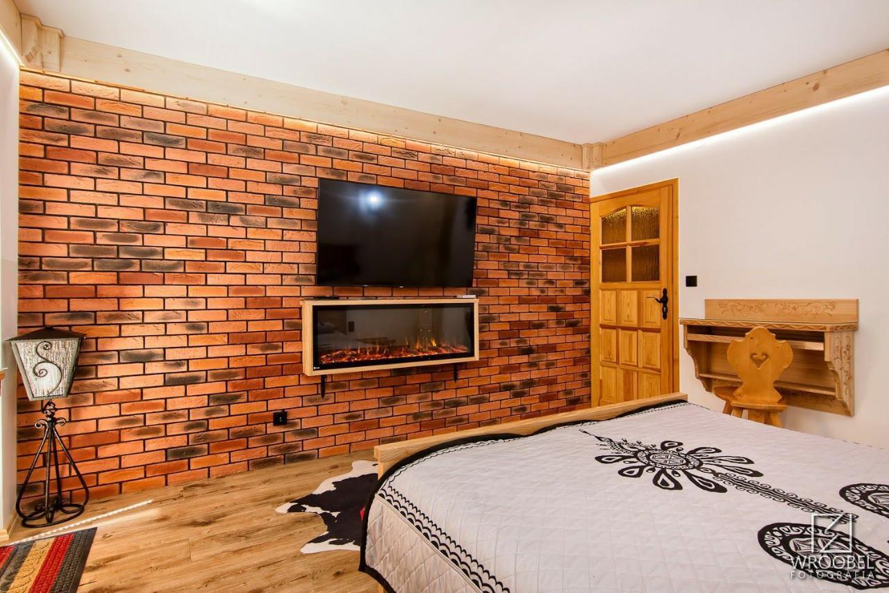 Apartament Zakopane Utrzymany W Stylu Goralskiej Chaty Exteriér fotografie