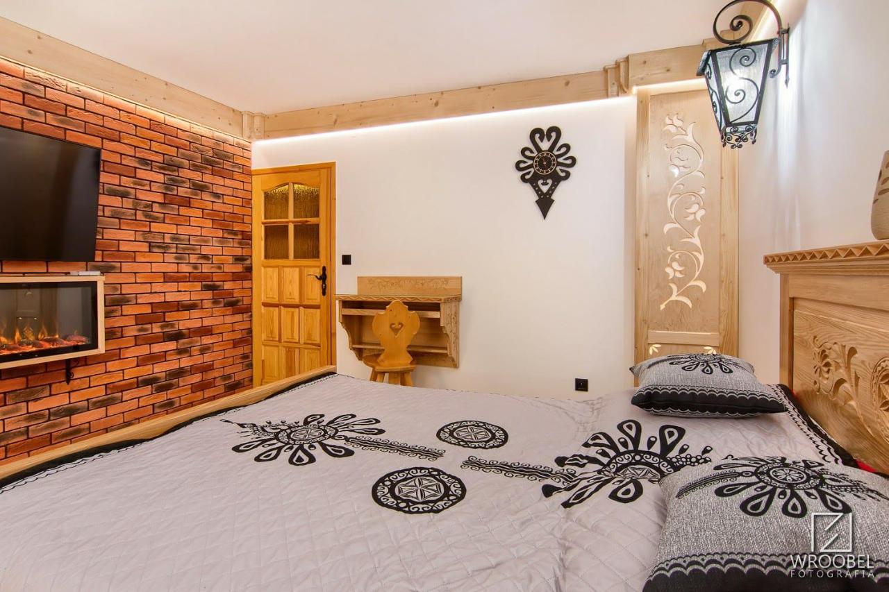 Apartament Zakopane Utrzymany W Stylu Goralskiej Chaty Exteriér fotografie