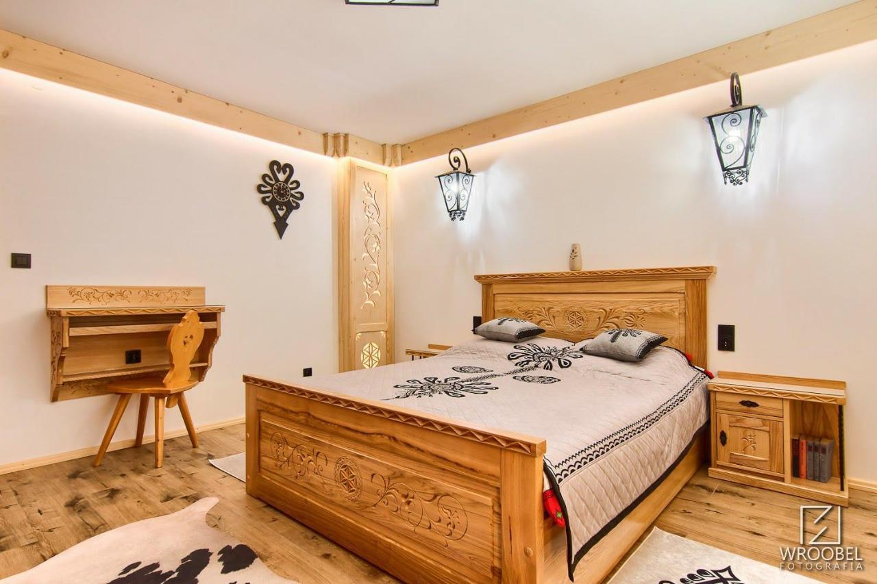 Apartament Zakopane Utrzymany W Stylu Goralskiej Chaty Exteriér fotografie