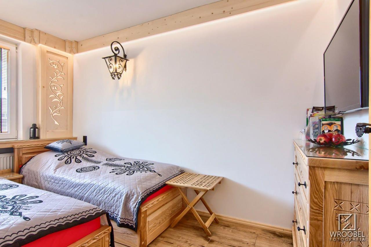 Apartament Zakopane Utrzymany W Stylu Goralskiej Chaty Exteriér fotografie