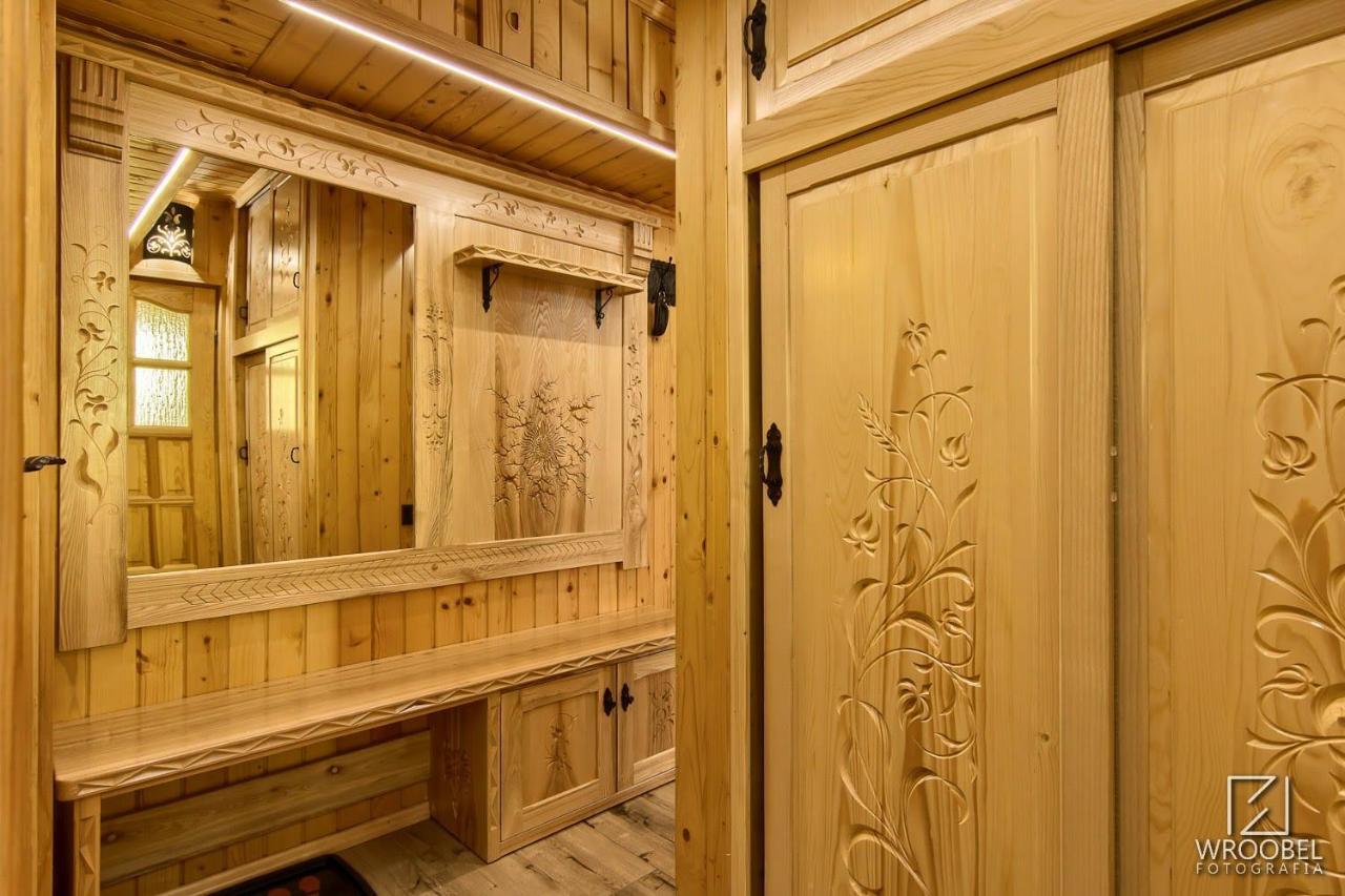 Apartament Zakopane Utrzymany W Stylu Goralskiej Chaty Exteriér fotografie