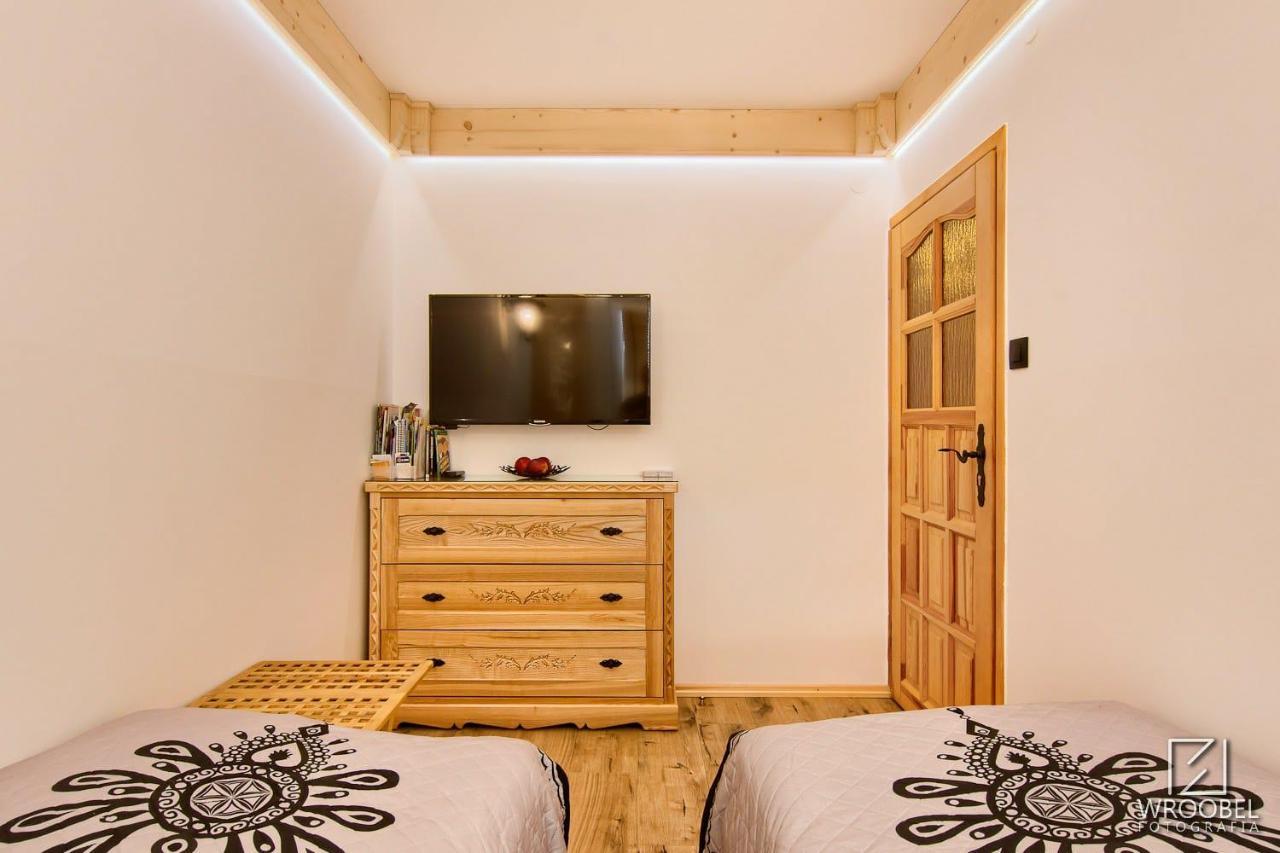 Apartament Zakopane Utrzymany W Stylu Goralskiej Chaty Exteriér fotografie
