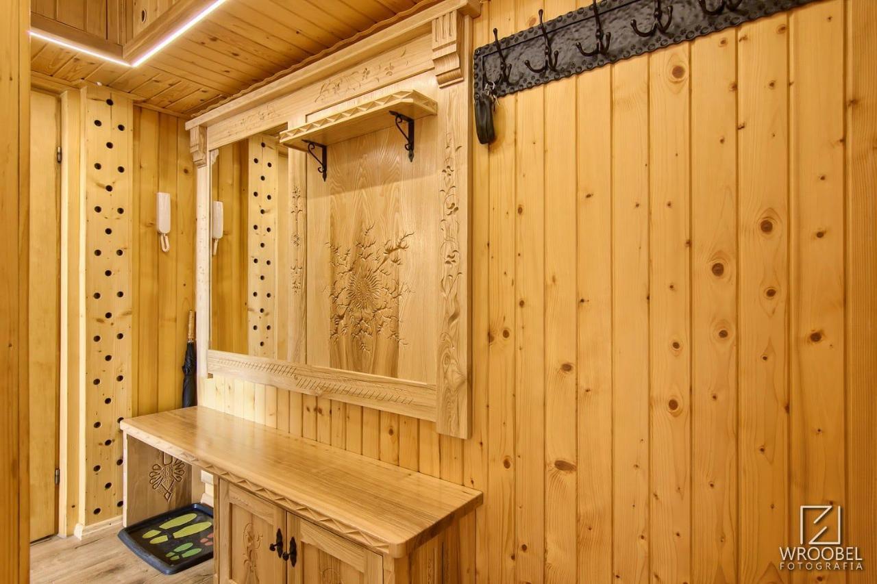 Apartament Zakopane Utrzymany W Stylu Goralskiej Chaty Exteriér fotografie
