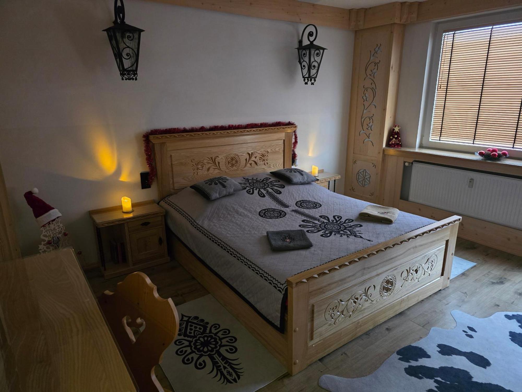 Apartament Zakopane Utrzymany W Stylu Goralskiej Chaty Exteriér fotografie