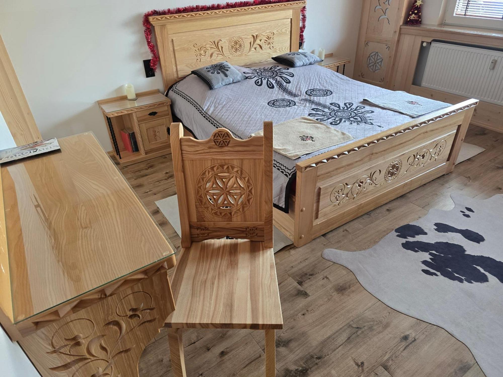 Apartament Zakopane Utrzymany W Stylu Goralskiej Chaty Exteriér fotografie